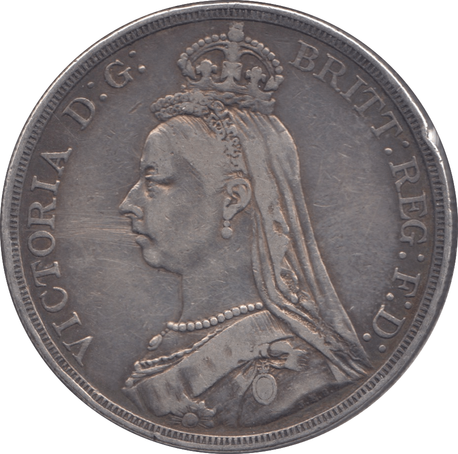 1888 CROWN ( VF ) - Crown - Cambridgeshire Coins