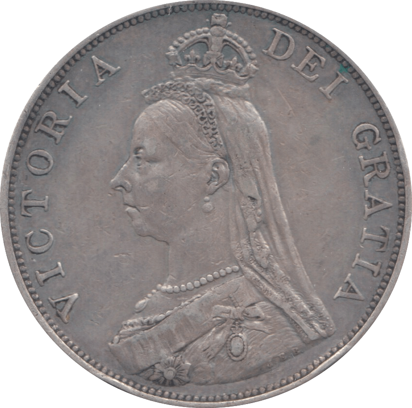 1888 DOUBLE FLORIN ( EF ) 2 - Double Florin - Cambridgeshire Coins