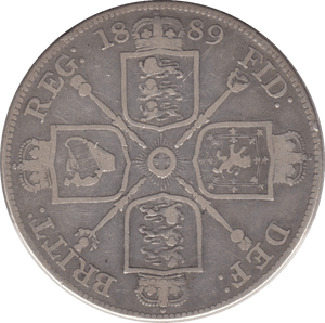 1888 DOUBLE FLORIN ( EF ) - Double Florin - Cambridgeshire Coins