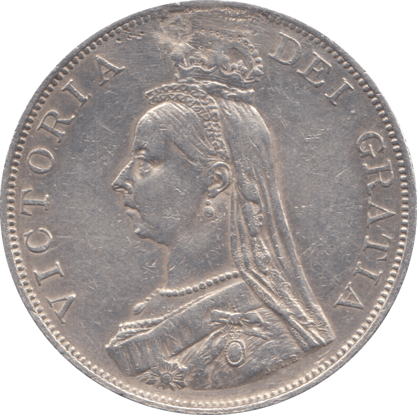 1888 DOUBLE FLORIN ( EF ) - Double Florin - Cambridgeshire Coins