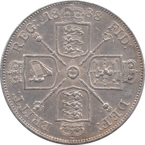 1888 DOUBLE FLORIN ( EF ) - Double Florin - Cambridgeshire Coins