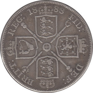 1888 DOUBLE FLORIN ( GF ) 2 - Double Florin - Cambridgeshire Coins