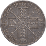 1888 DOUBLE FLORIN ( GVF ) - Double Florin - Cambridgeshire Coins