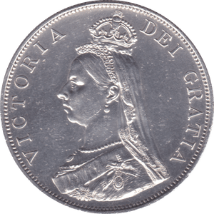1888 DOUBLE FLORIN ( UNC ) CLEANED - Double Florin - Cambridgeshire Coins