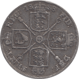 1888 DOUBLE FLORIN ( VF ) 1 - DOUBLE FLORIN - Cambridgeshire Coins