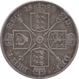 1888 DOUBLE FLORIN ( VF ) 7 - Double Florin - Cambridgeshire Coins