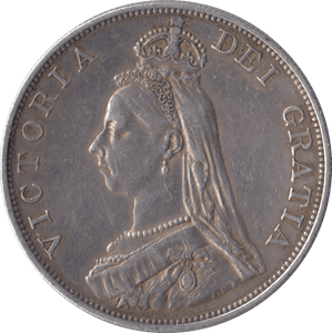 1888 DOUBLE FLORIN ( VF ) - Double Florin - Cambridgeshire Coins