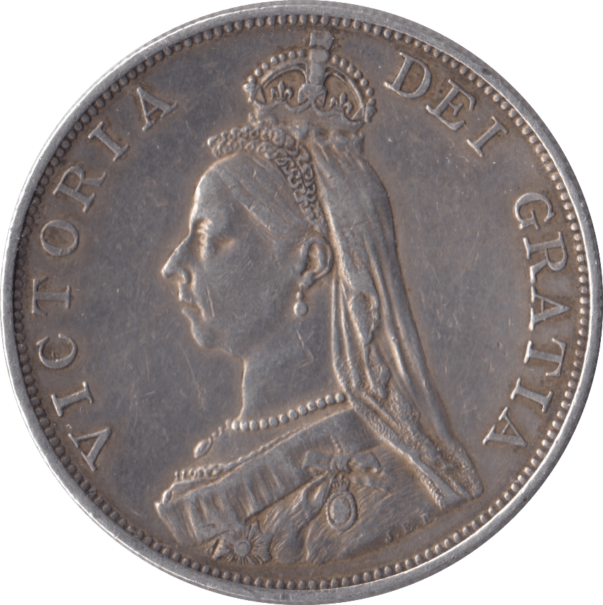 1888 DOUBLE FLORIN ( VF ) - Double Florin - Cambridgeshire Coins