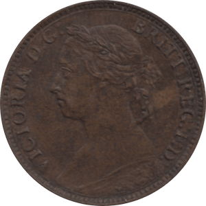 1888 FARTHING 2 ( EF ) 66 - Farthing - Cambridgeshire Coins