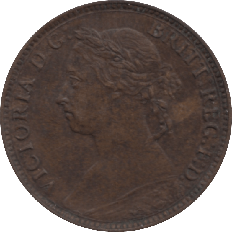 1888 FARTHING 2 ( EF ) 66 - Farthing - Cambridgeshire Coins