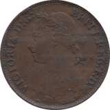 1888 FARTHING ( EF ) 5 - Farthing - Cambridgeshire Coins