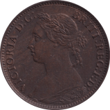 1888 FARTHING ( EF ) - Farthing - Cambridgeshire Coins