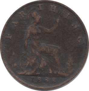 1888 FARTHING ( VF ) - Farthing - Cambridgeshire Coins