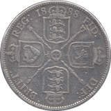 1888 FLORIN ( FINE ) 3 - Florin - Cambridgeshire Coins
