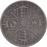 1888 FLORIN ( FINE ) - FLORIN - Cambridgeshire Coins