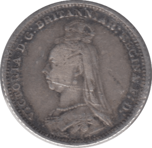 1888 FOURPENCE ( VF ) 7 - Fourpence - Cambridgeshire Coins