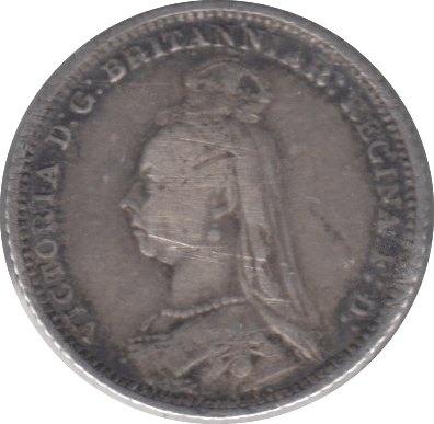 1888 FOURPENCE ( VF ) 7 - Fourpence - Cambridgeshire Coins