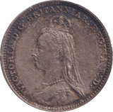 1888 FOURPENCE ( VF ) - Fourpence - Cambridgeshire Coins