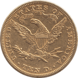 1888 GOLD 10 DOLLAR USA - Gold World Coins - Cambridgeshire Coins