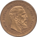 1888 GOLD GERMANY 10 MARKS REF A - Gold World Coins - Cambridgeshire Coins