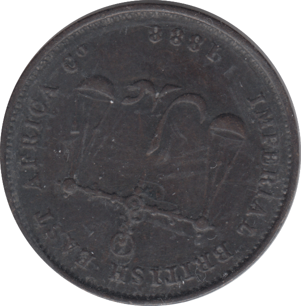 1888 HALF ANNA MOMBASA - WORLD COINS - Cambridgeshire Coins