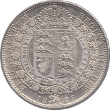 1888 HALFCROWN ( AUNC ) - Halfcrown - Cambridgeshire Coins