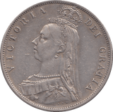 1888 HALFCROWN ( EF ) - Halfcrown - Cambridgeshire Coins