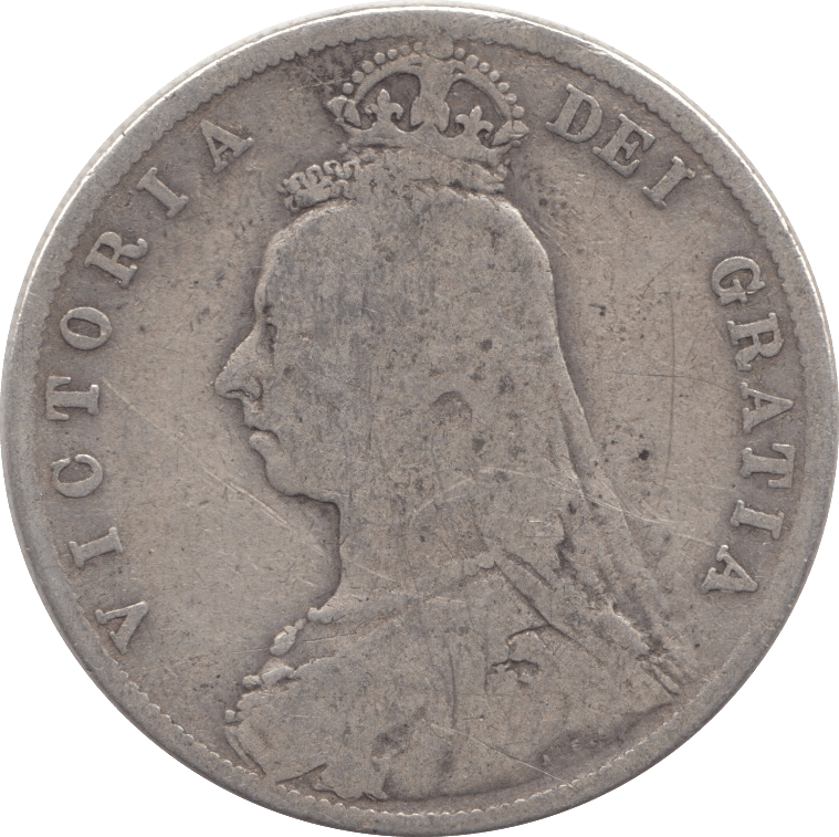 1888 HALFCROWN ( FAIR ) - Halfcrown - Cambridgeshire Coins