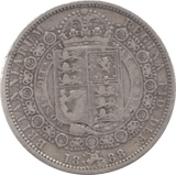 1888 HALFCROWN ( FINE ) 6 - Halfcrown - Cambridgeshire Coins