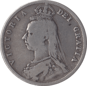 1888 HALFCROWN ( FINE ) - Halfcrown - Cambridgeshire Coins