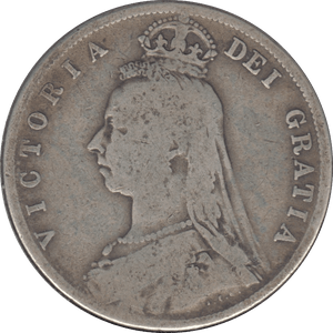 1888 HALFCROWN ( NF ) 6 - Halfcrown - Cambridgeshire Coins