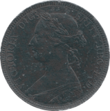 1888 HALFPENNY ( AUNC ) - Halfpenny - Cambridgeshire Coins