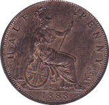 1888 HALFPENNY ( BU ) - Halfpenny - Cambridgeshire Coins