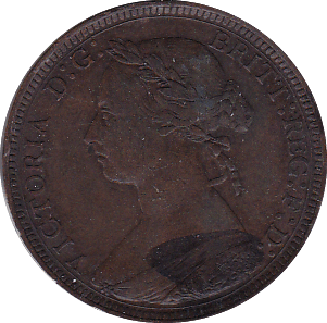 1888 HALFPENNY ( EF ) - Halfpenny - Cambridgeshire Coins