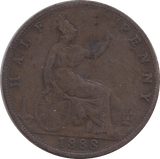 1888 HALFPENNY ( FINE ) 25 - Halfpenny - Cambridgeshire Coins