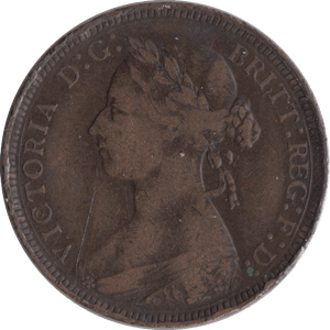 1888 HALFPENNY ( FINE ) - Halfpenny - Cambridgeshire Coins