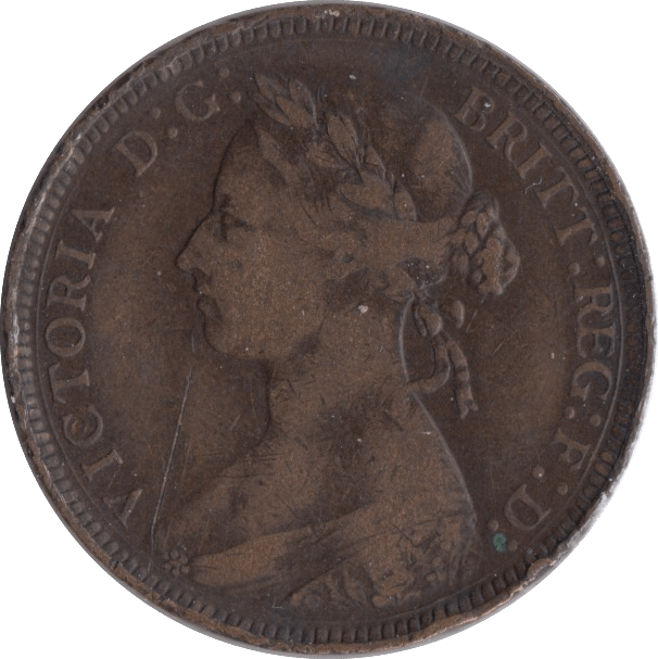 1888 HALFPENNY ( FINE ) - Halfpenny - Cambridgeshire Coins
