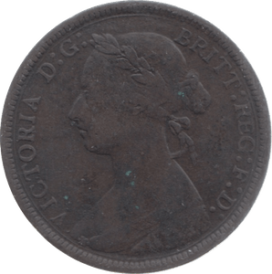 1888 HALFPENNY ( FINE ) - Halfpenny - Cambridgeshire Coins
