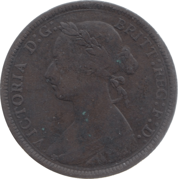 1888 HALFPENNY ( FINE ) - Halfpenny - Cambridgeshire Coins