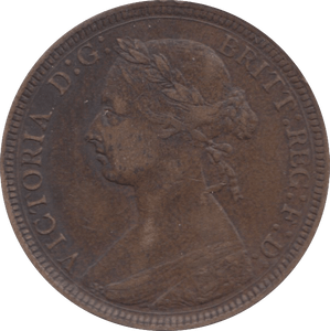 1888 HALFPENNY ( GF ) 5 - Halfpenny - Cambridgeshire Coins
