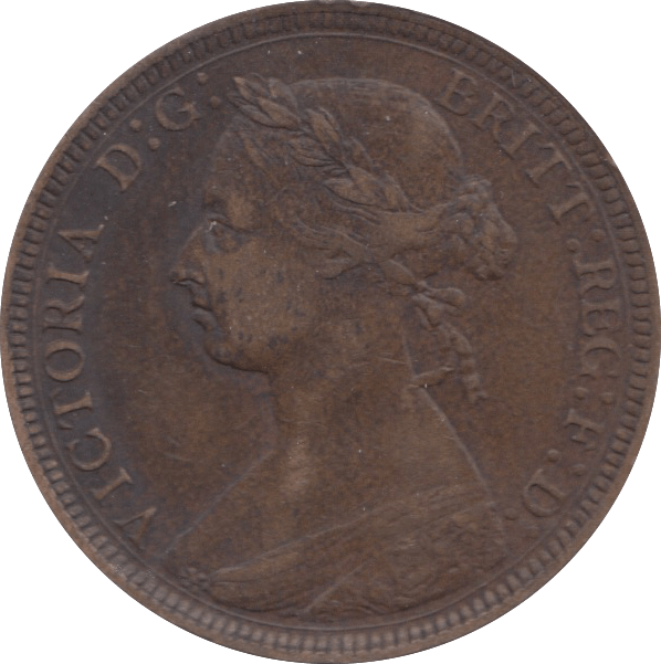 1888 HALFPENNY ( GF ) 5 - Halfpenny - Cambridgeshire Coins