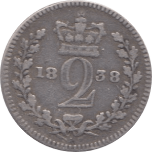 1888 MAUNDY TWOPENCE ( FINE ) - Maundy Coins - Cambridgeshire Coins