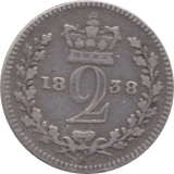 1888 MAUNDY TWOPENCE ( FINE ) - Maundy Coins - Cambridgeshire Coins