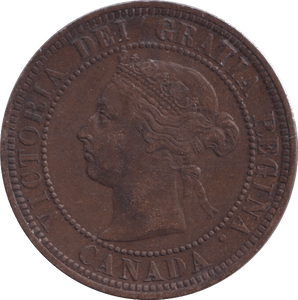 1888 ONE CENT CANADA - WORLD COINS - Cambridgeshire Coins