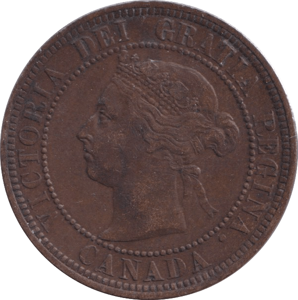 1888 ONE CENT CANADA - WORLD COINS - Cambridgeshire Coins