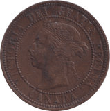 1888 ONE CENT CANADA - WORLD COINS - Cambridgeshire Coins