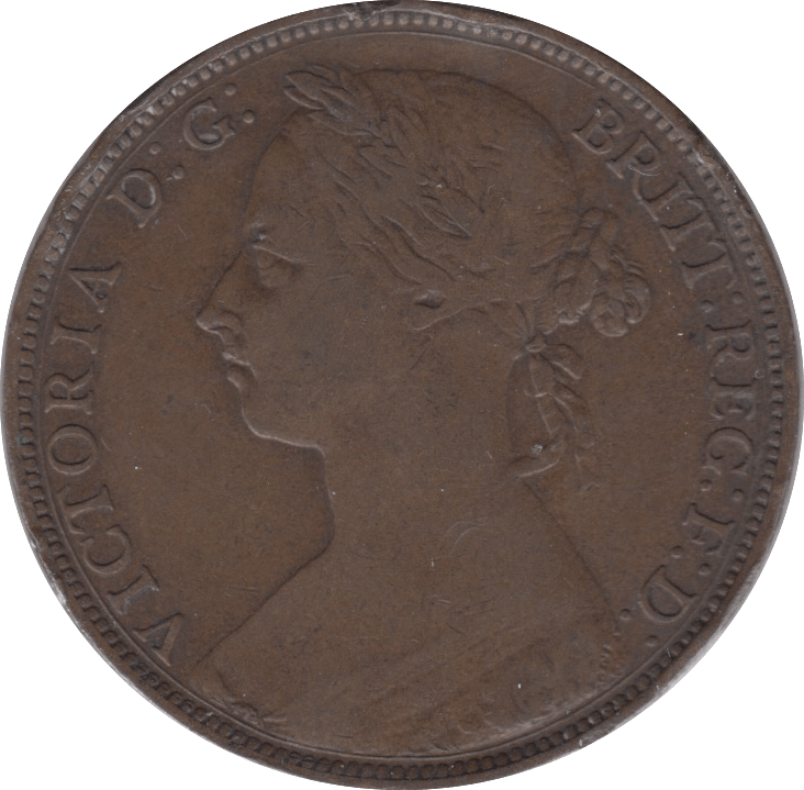 1888 PENNY 1 ( GF ) 5 - Penny - Cambridgeshire Coins