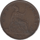 1888 PENNY 1 ( GF ) 5 - Penny - Cambridgeshire Coins