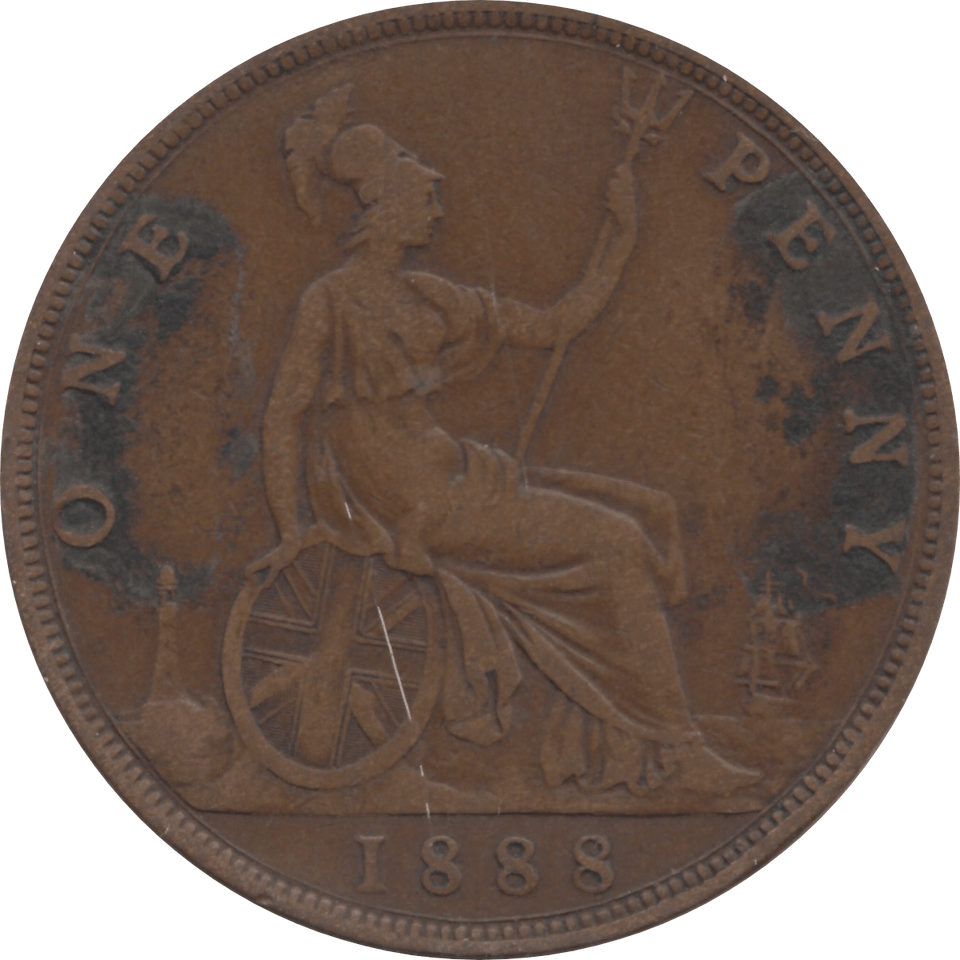 1888 PENNY 1 ( GF ) - Penny - Cambridgeshire Coins
