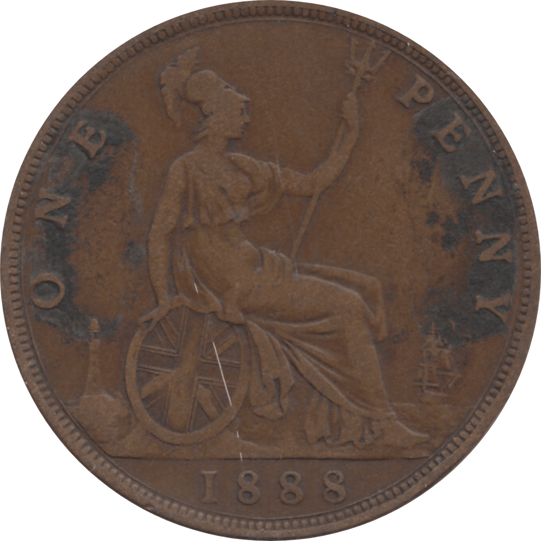1888 PENNY 1 ( GF ) - Penny - Cambridgeshire Coins
